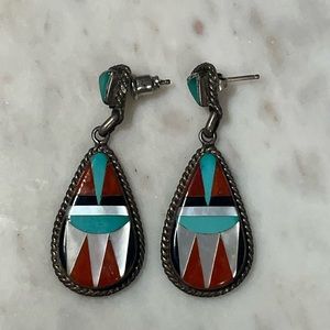 Vintage western earrings